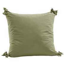 Carmine Washed Cotton European Pillowcases (Set of 2)